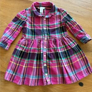 Ralph Lauren Pink Plaid Button Down Shirt